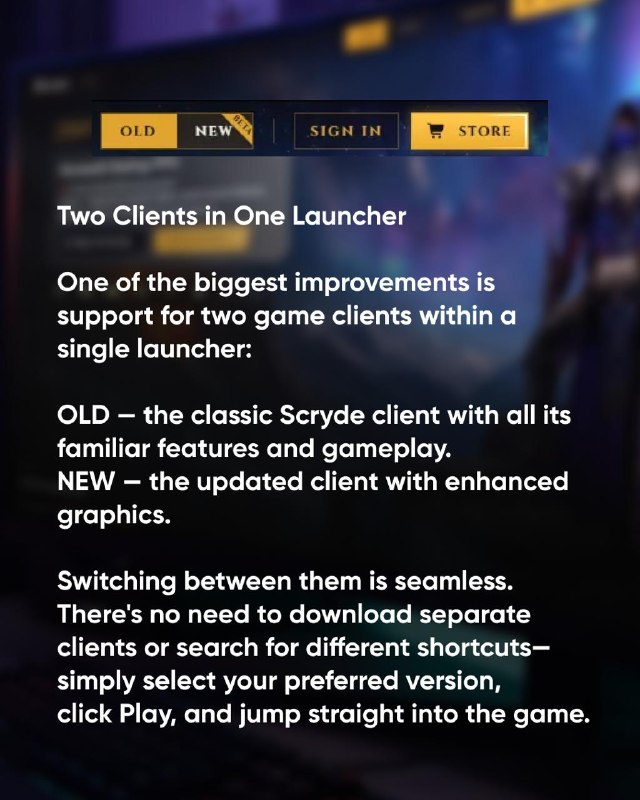 Scryde — 💙 Many of you may have already noticed, but... Scryde — 💙 Many of you may have already noticed, but...