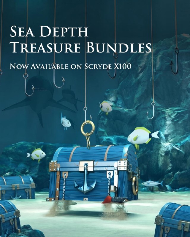 Scryde — 🐟 Sea Depth Treasures — Now Available in Bundles on X100! Scryde — 🐟 Sea Depth Treasures — Now Available in Bundles on X100!