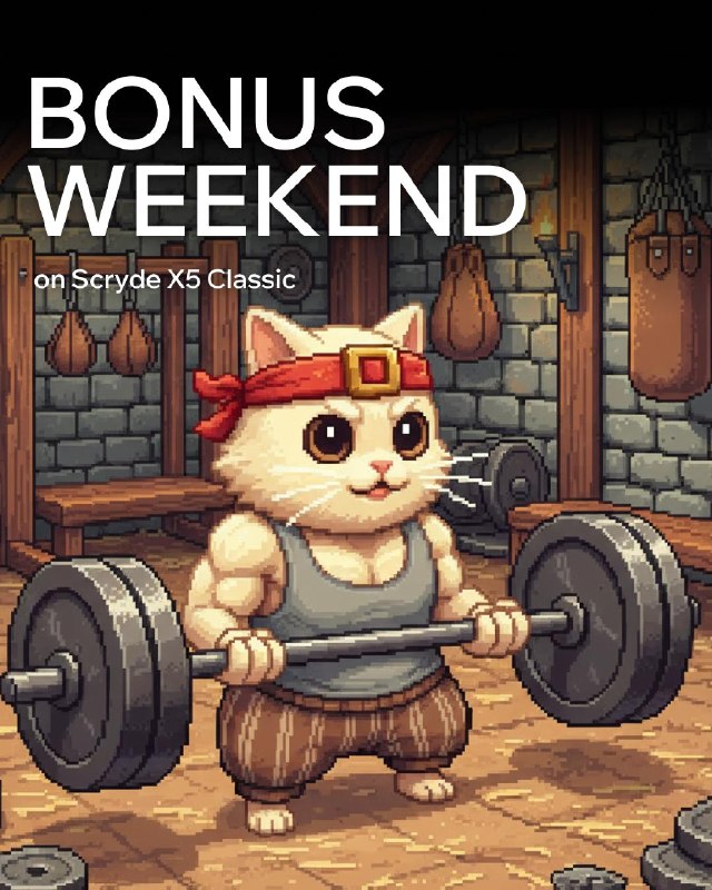 Scryde — 🧘 Hop into the bonus weekend