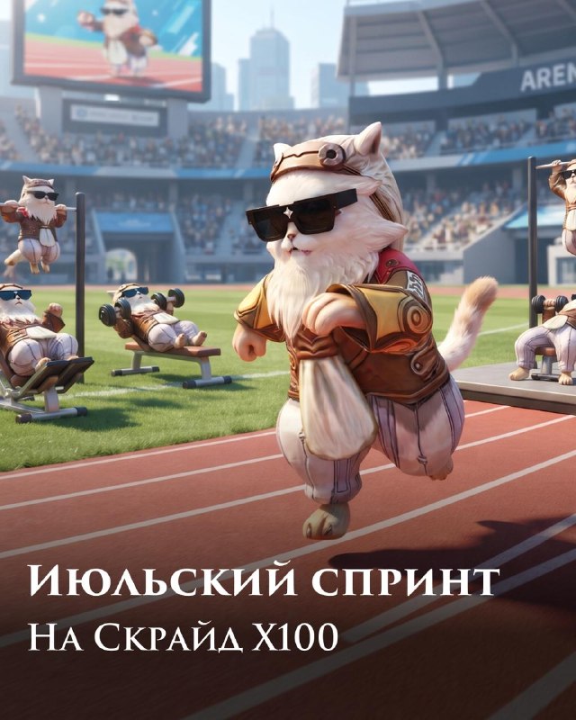 July Sprint on Scryde X100 — event in the MMORPG Scryde